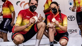 Rocio garcia y david valero campeones de españa xco 2021.