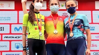 Sara martin campeona españa sub 23 en ruta 2021