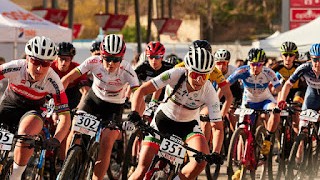 David valero y maja wloszowska vencen en arnedo btt 2021.