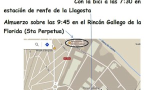 Salidas del 30 de abril a 16 de mayo de 2016