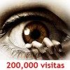 200.000 visitas al blog, gracias, 200.000 abrazos amigos.